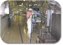 Pulizie industriali.